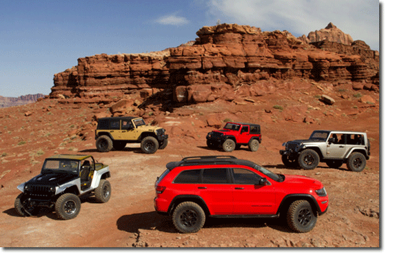2013 Moab Easter Jeep Safari Concepts