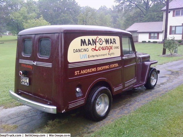 Jeep willys panel truck #3