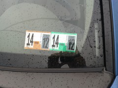 inspection stickers