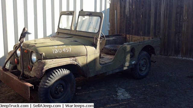 1955 M170 Willy's Ambulance Jeep