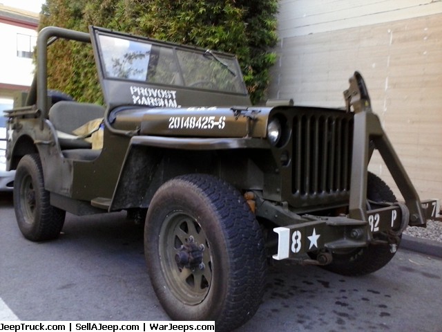 1943 Ford GPW Military WW2 Jeep