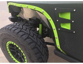 2012 Gecko Green Jeep Wrangler Rubicon 5