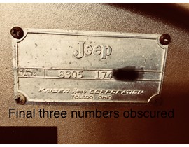 1965 Kaiser Jeep Corporation CJ-5 Original Condition 8