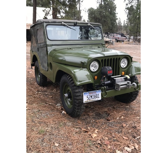 1952 Willy s M38A1 Jeep Fully Restored 7