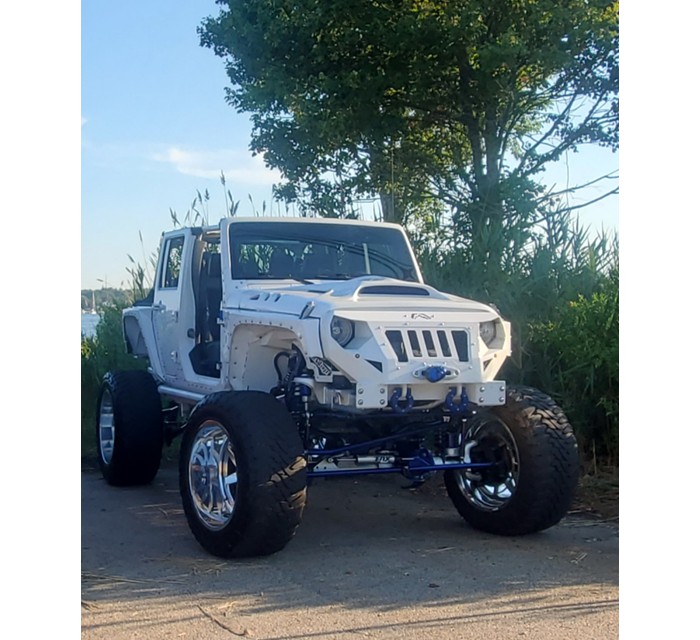 LS3 Powered 2011 Jeep Wrangler on 1 Tons 7