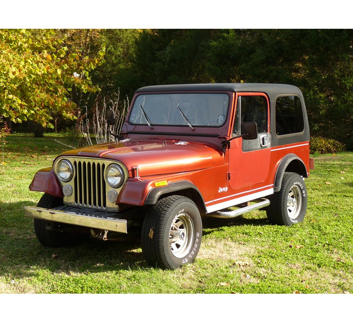 1985 Jeep CJ7 Laredo 8