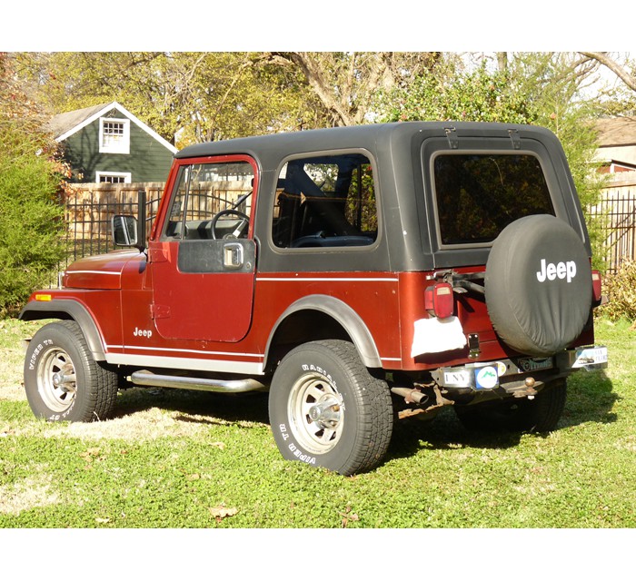 1985 Jeep CJ7 Laredo 9