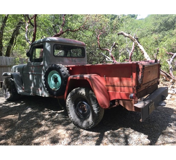1961 Willys Jeep truck 226-6 4x4 4