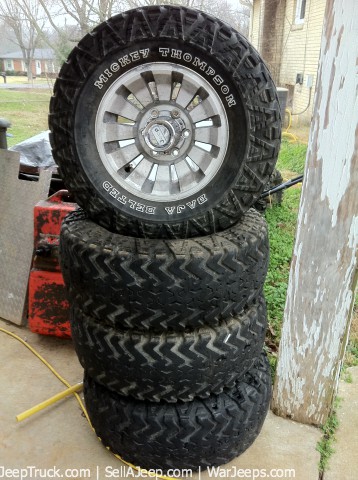 Aluminum Rims with M/T Baja Tires