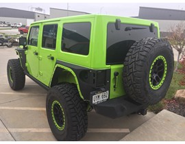 2012 Gecko Green Jeep Wrangler Rubicon 6