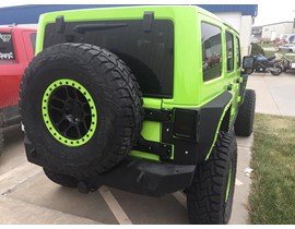 2012 Gecko Green Jeep Wrangler Rubicon 8