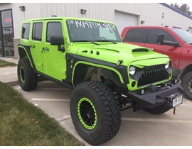 2012 Gecko Green Jeep Wrangler Rubicon 9