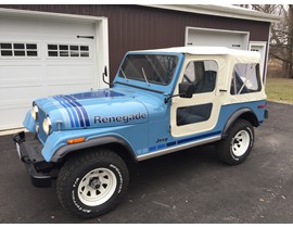 Original 1980 AMC Jeep CJ7 Renegade 2