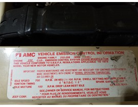 1975 CJ5 All Original 5