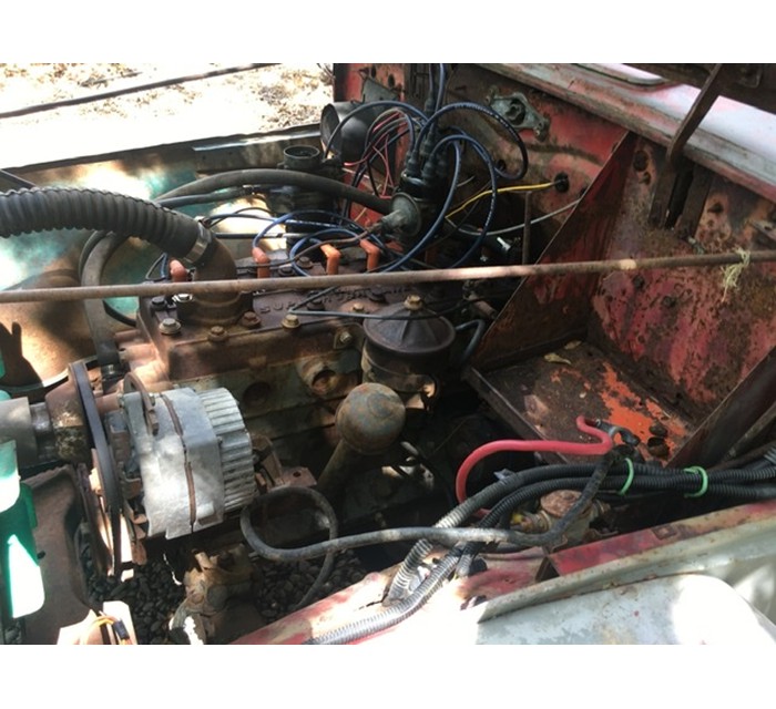 1961 Willys Jeep truck 226-6 4x4 5