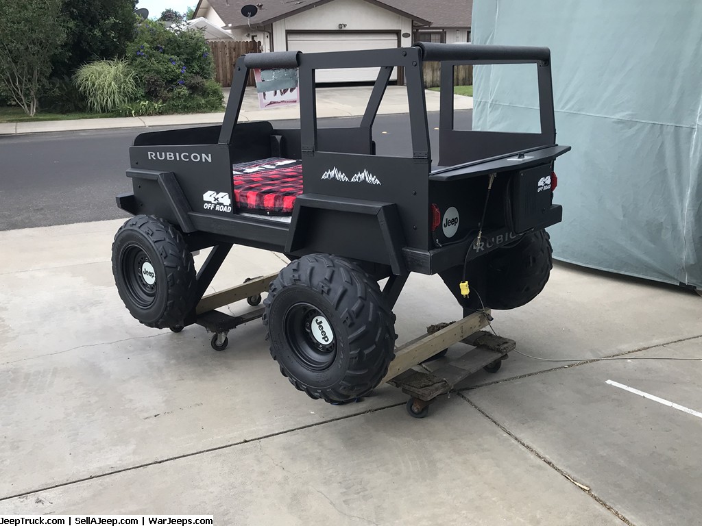 Kids Jeep Bed 4