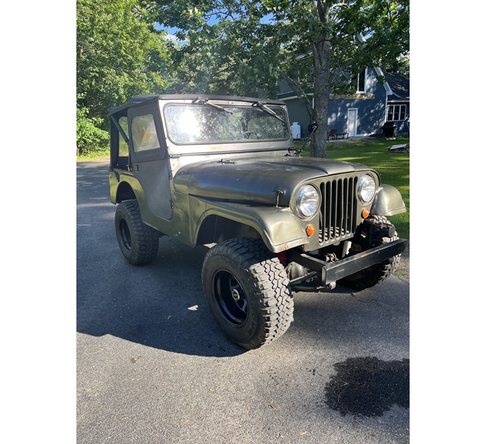 One family owned Jeep CJ5