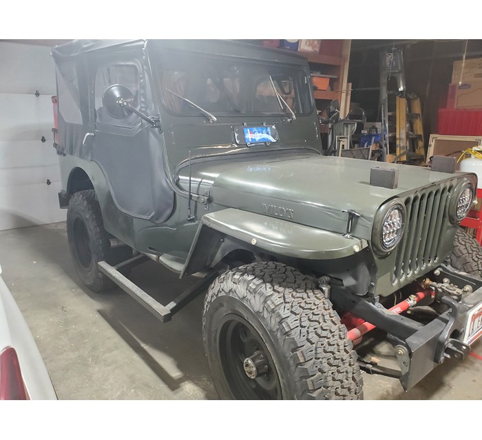 1951 CJ3A Willys Jeep once belonging to US Navy 1