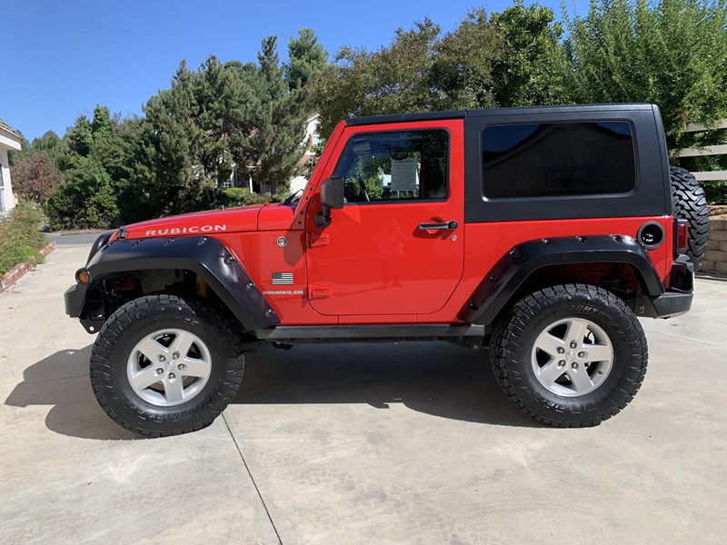 2008 Red Rubicon rare 6-speed 1