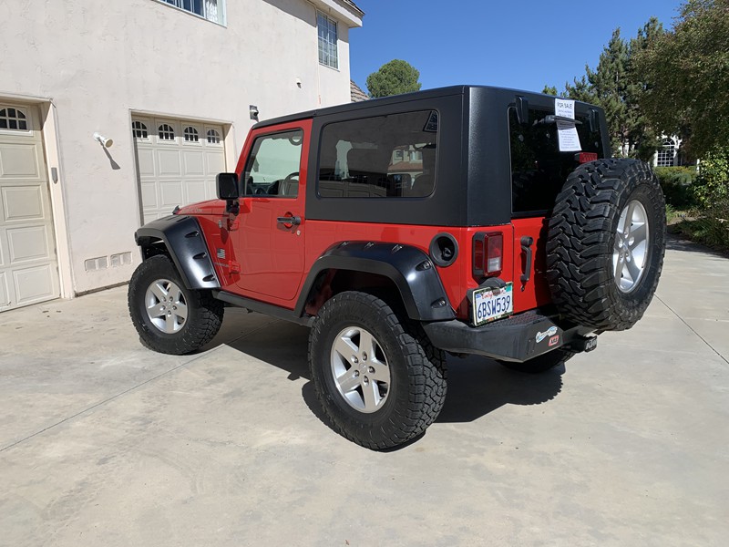 2008 Red Rubicon rare 6-speed 2