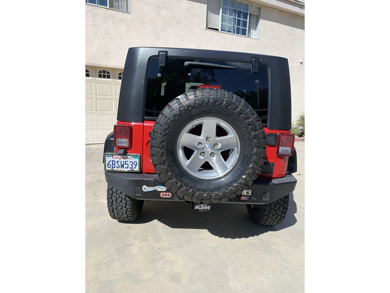 2008 Red Rubicon rare 6-speed 3