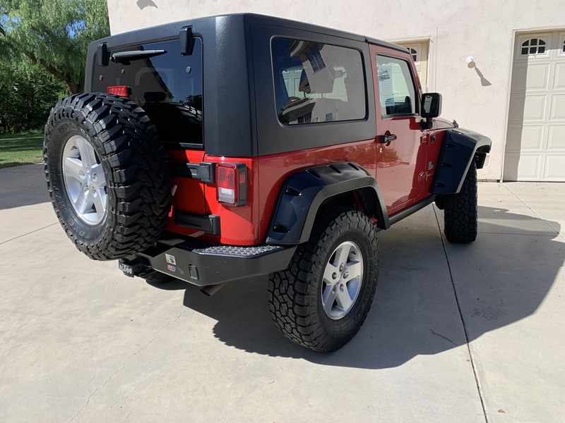 2008 Red Rubicon rare 6-speed 4
