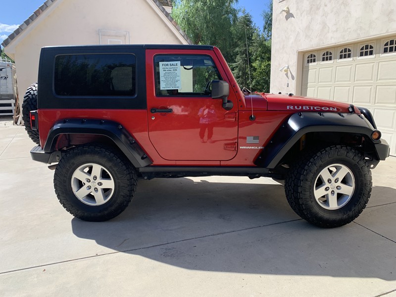 2008 Red Rubicon rare 6-speed 5