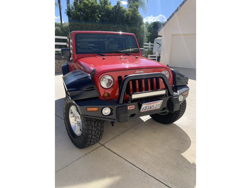 2008 Red Rubicon rare 6-speed 6