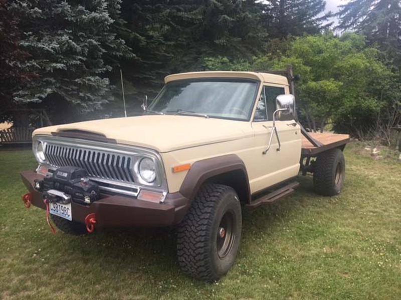74 Jeep J-10 Flat Bed Completely Restored