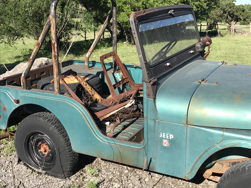 1969 Jeep CJ-5 V-6  Restoration Project 1