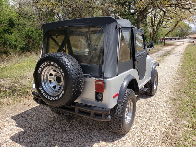 Rare 1979 CJ-5 Silver Anniversary Edition with AMC 304 V8 3