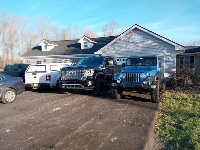 2001 Jeep Wrangler TJ Model 3