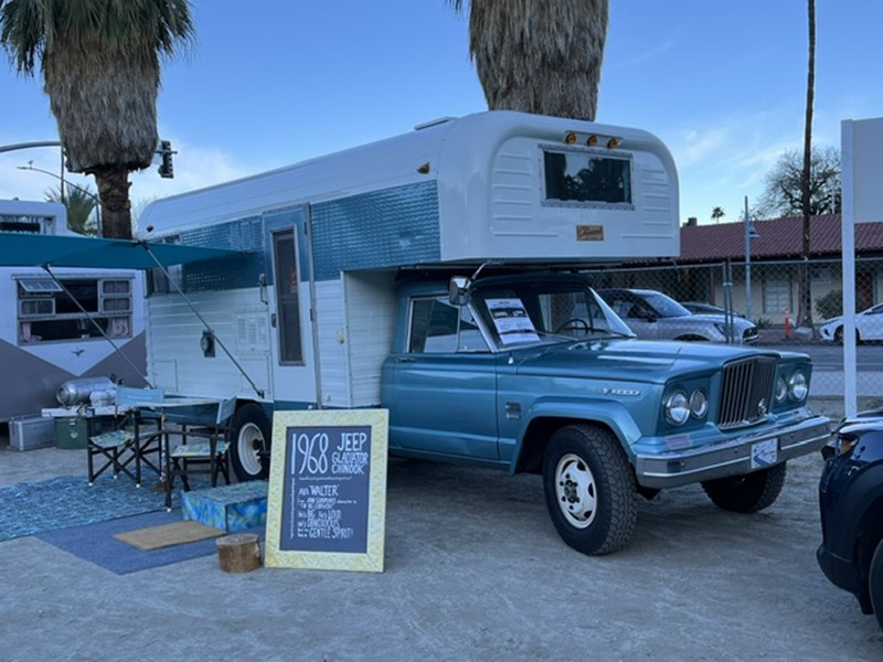 1968 AMC Jeep Gladiator J3000 DRW with chassis mounted John Mair & Sons Chinook Coach